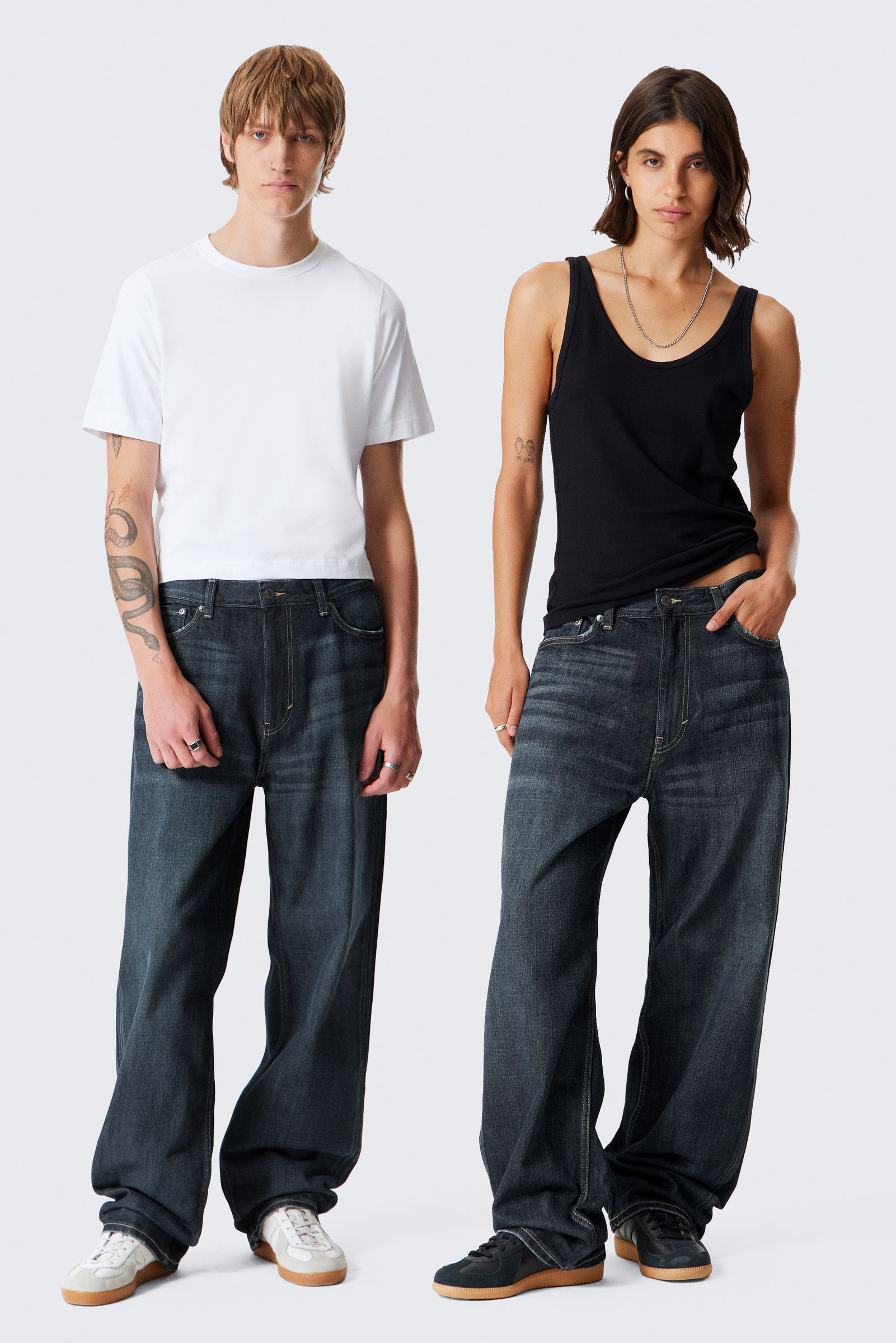 Galaxy Loose Straight Leg Jeans Galaxy Loose Straight Leg Jeans von Weekday