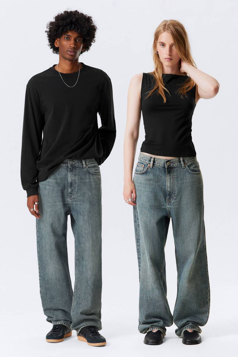 Galaxy Loose Straight Leg Jeans Galaxy Loose Straight Leg Jeans von Weekday