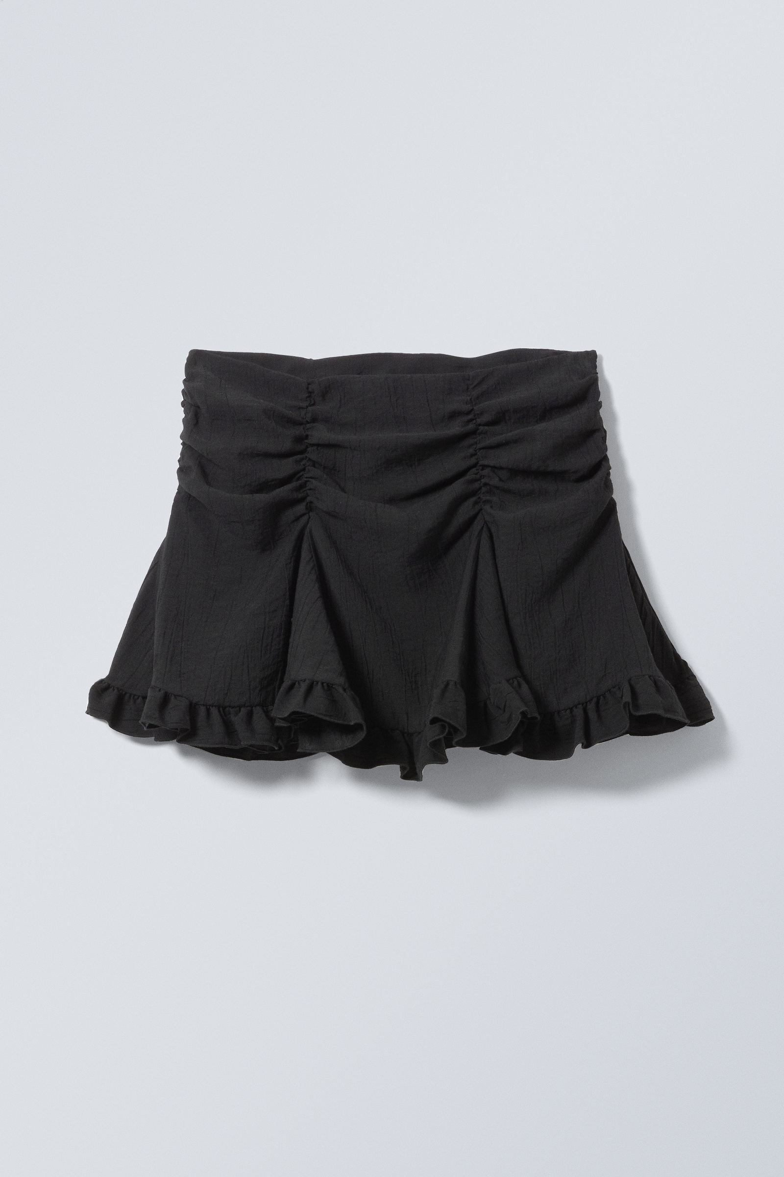 Gathered Mini Skirt von Weekday