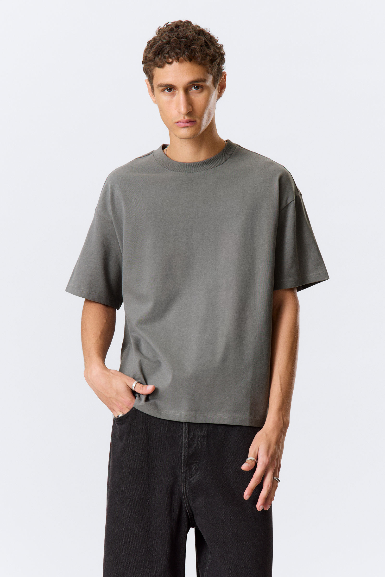 Great Boxy Heavyweight T-Shirt von Weekday