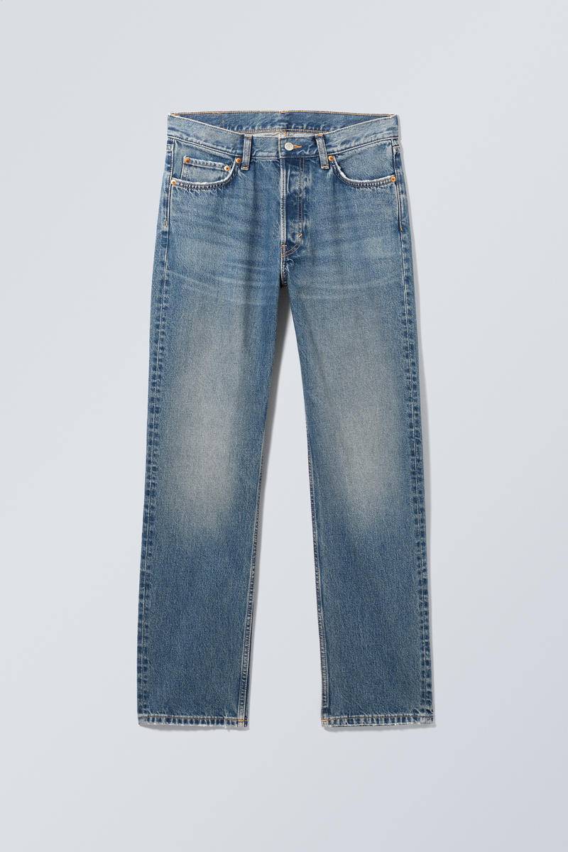 Klean Regular Straight Leg Jeans von Weekday