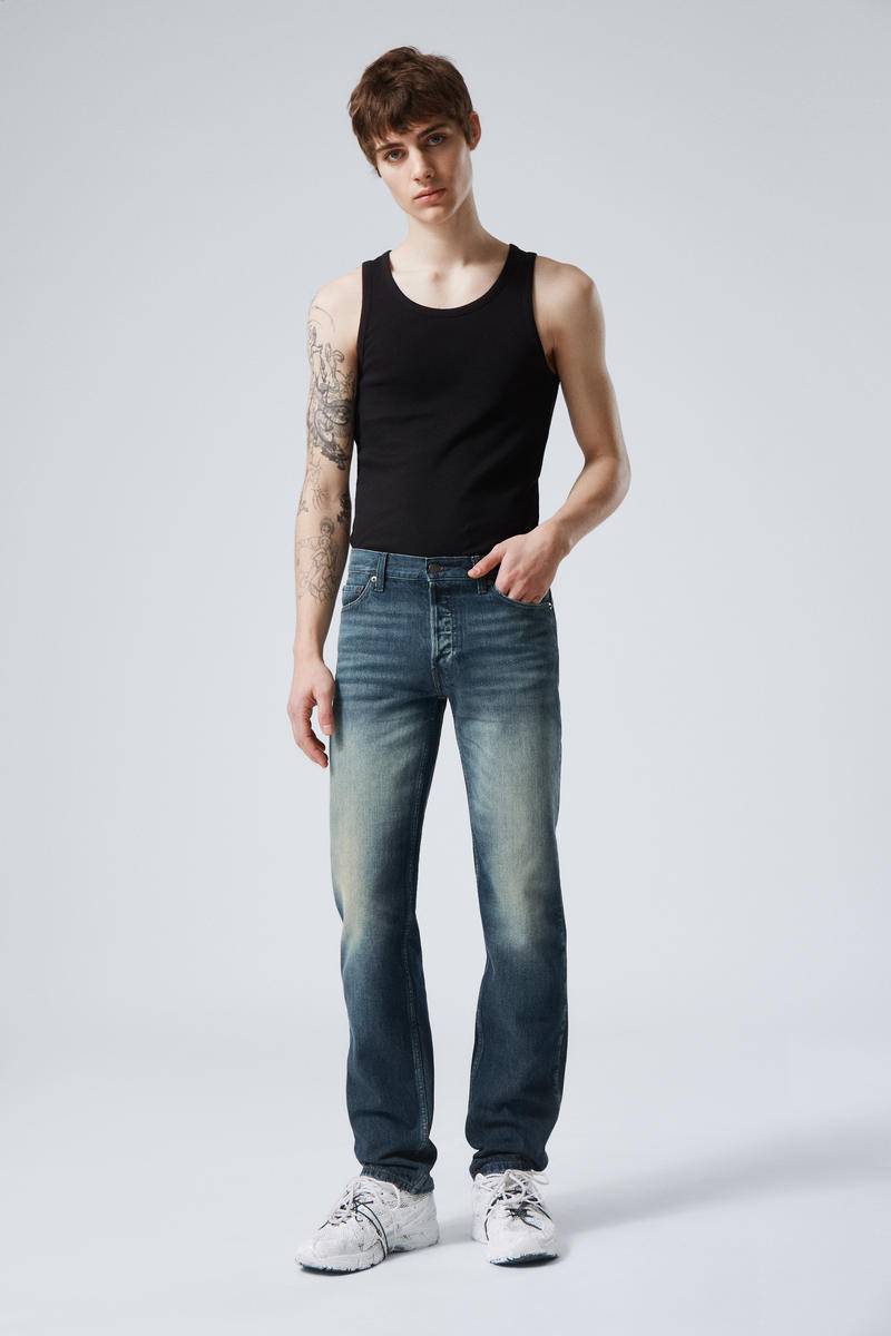 Klean Regular Straight Leg Jeans von Weekday