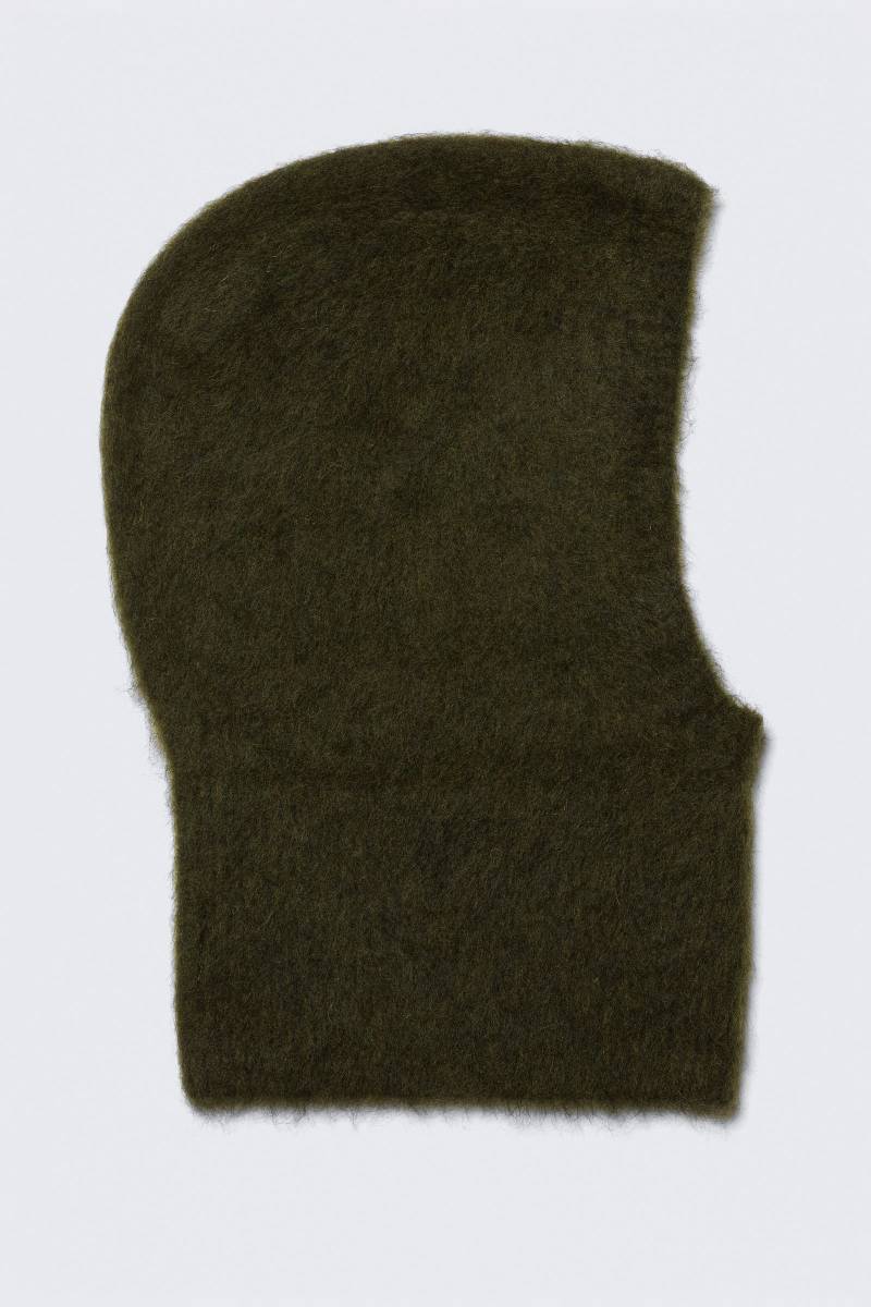 Knitted Mohair Blend Hood Knitted Mohair Blend Hood von Weekday