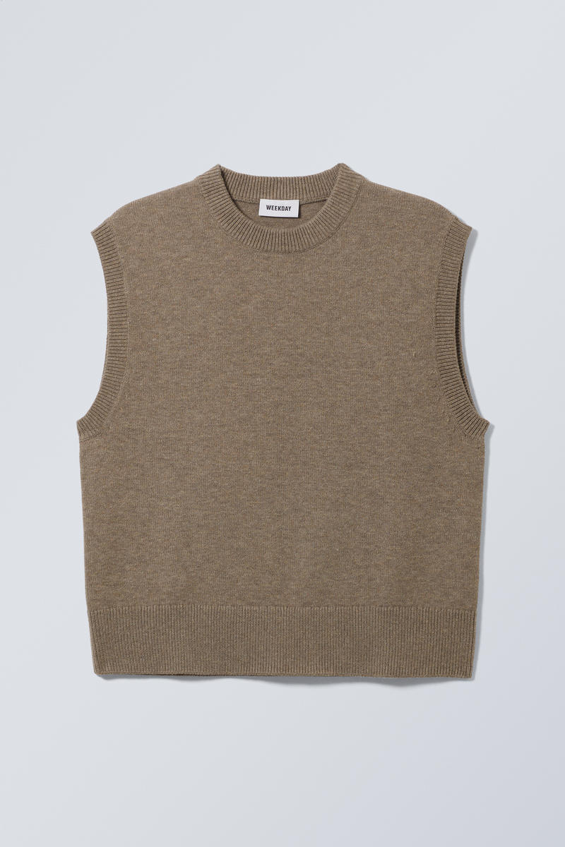 Knitted Vest Knitted Vest von Weekday