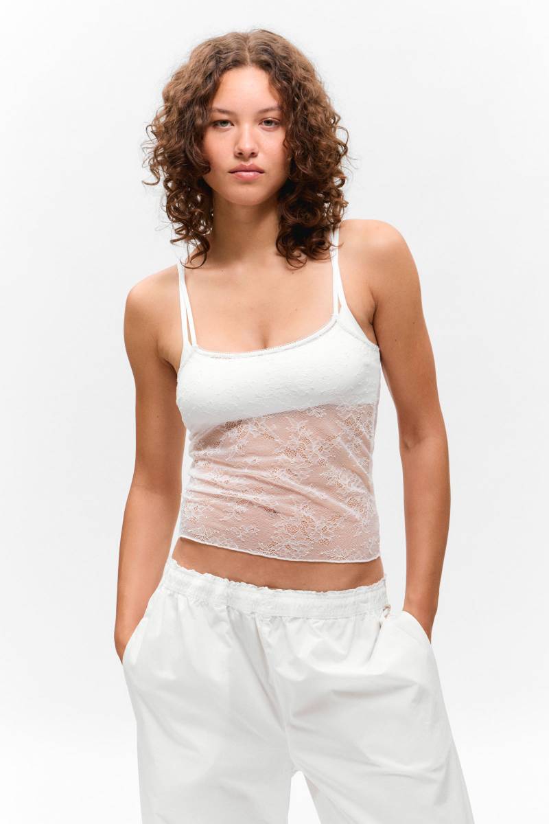 Lace Pyjama Cami Top von Weekday