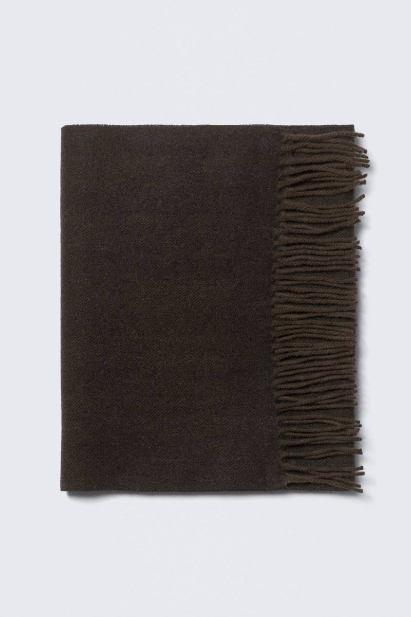 Long Woven Wool Scarf von Weekday