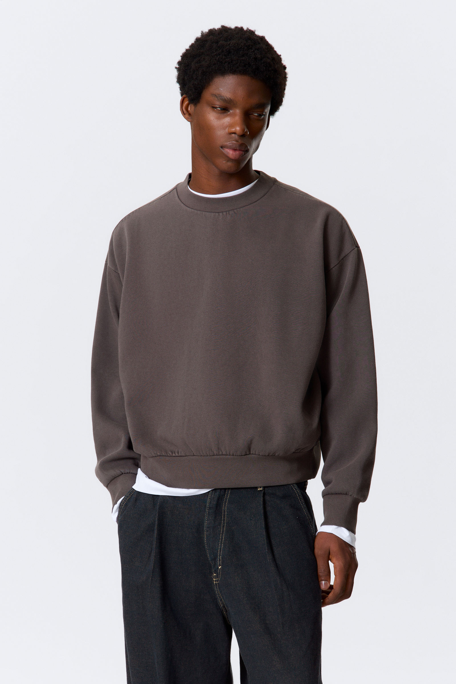 Loose Fit Sweatshirt von Weekday