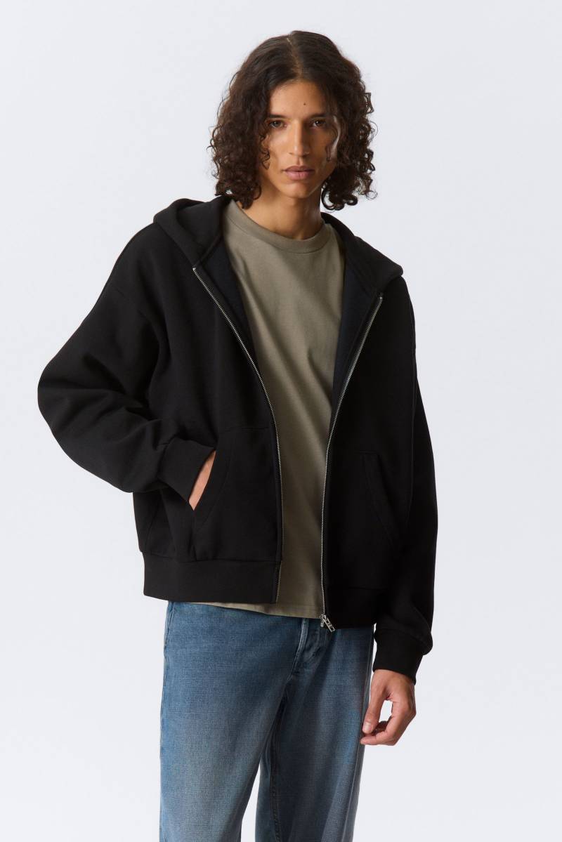 Loose Fit Zip Hoodie von Weekday