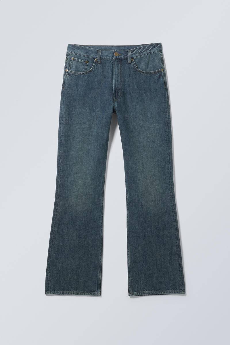 Mercury Relaxed Bootcut Leg Jeans von Weekday