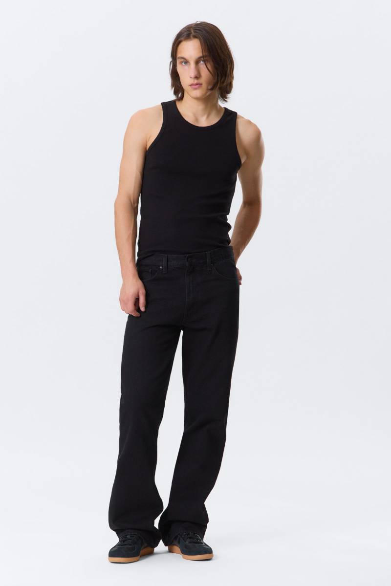 Mercury Relaxed Bootcut Leg Jeans von Weekday