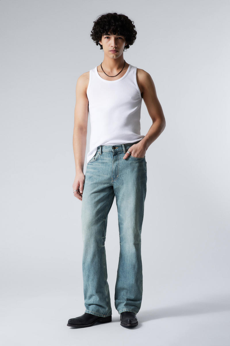 Mercury Relaxed Bootcut Leg Workwear Jeans Mercury Relaxed Bootcut Leg Workwear Jeans von Weekday