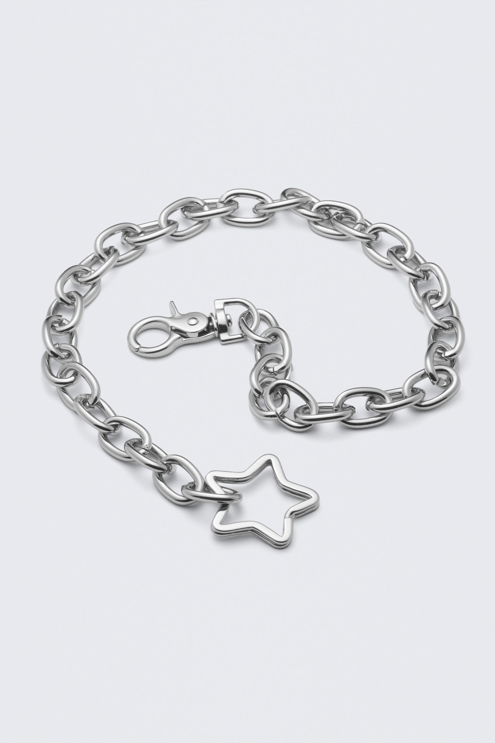 Metal Link Wallet Chain von Weekday