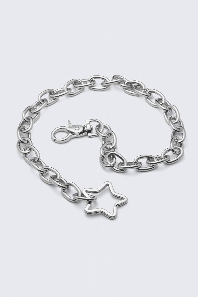 Metal Link Wallet Chain von Weekday