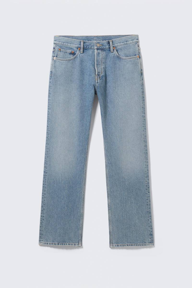 Meteor Low Rise Relaxed Straight Leg Jeans von Weekday