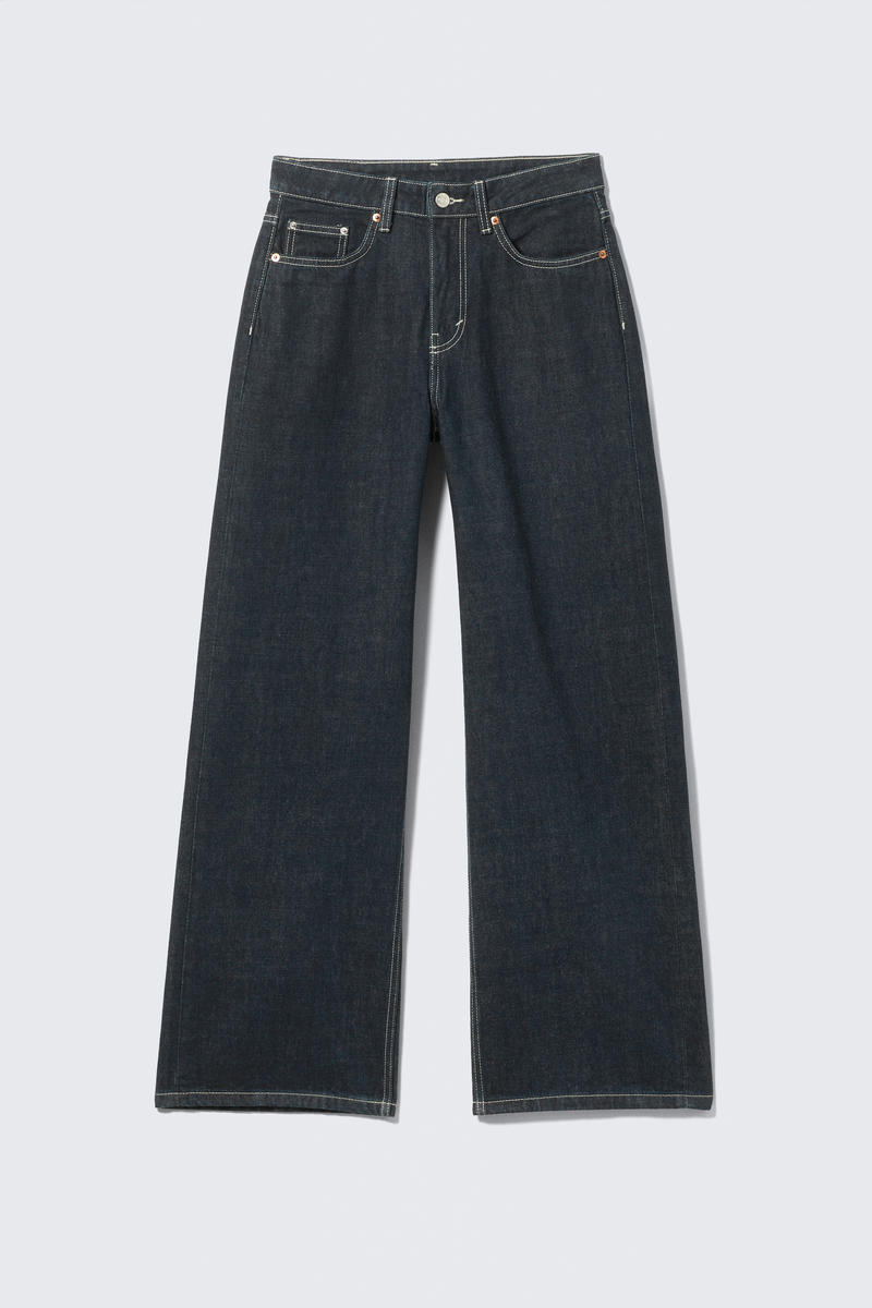 Missy Low Rise Loose Straight Leg Jeans von Weekday