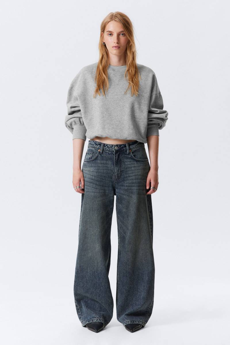 Missy Low Rise Loose Straight Leg Jeans von Weekday