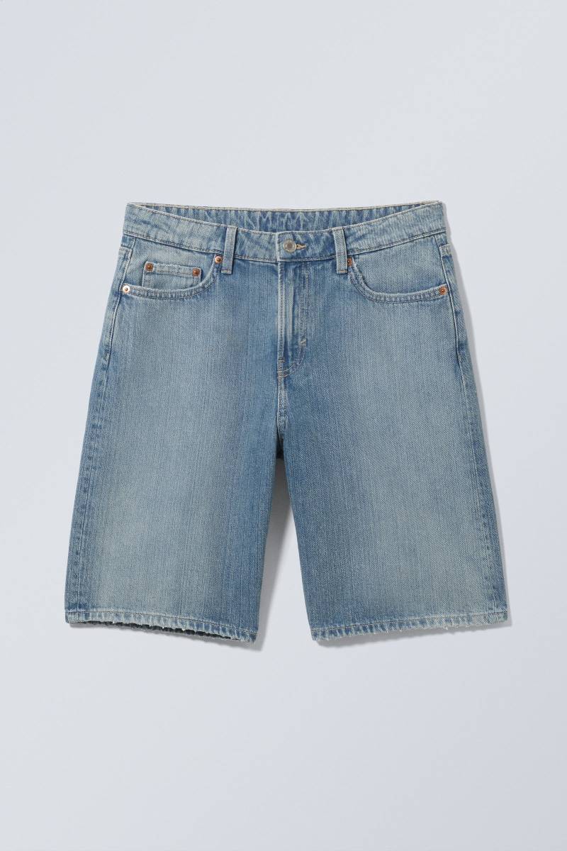 Monterey Low Rise Denim Shorts von Weekday