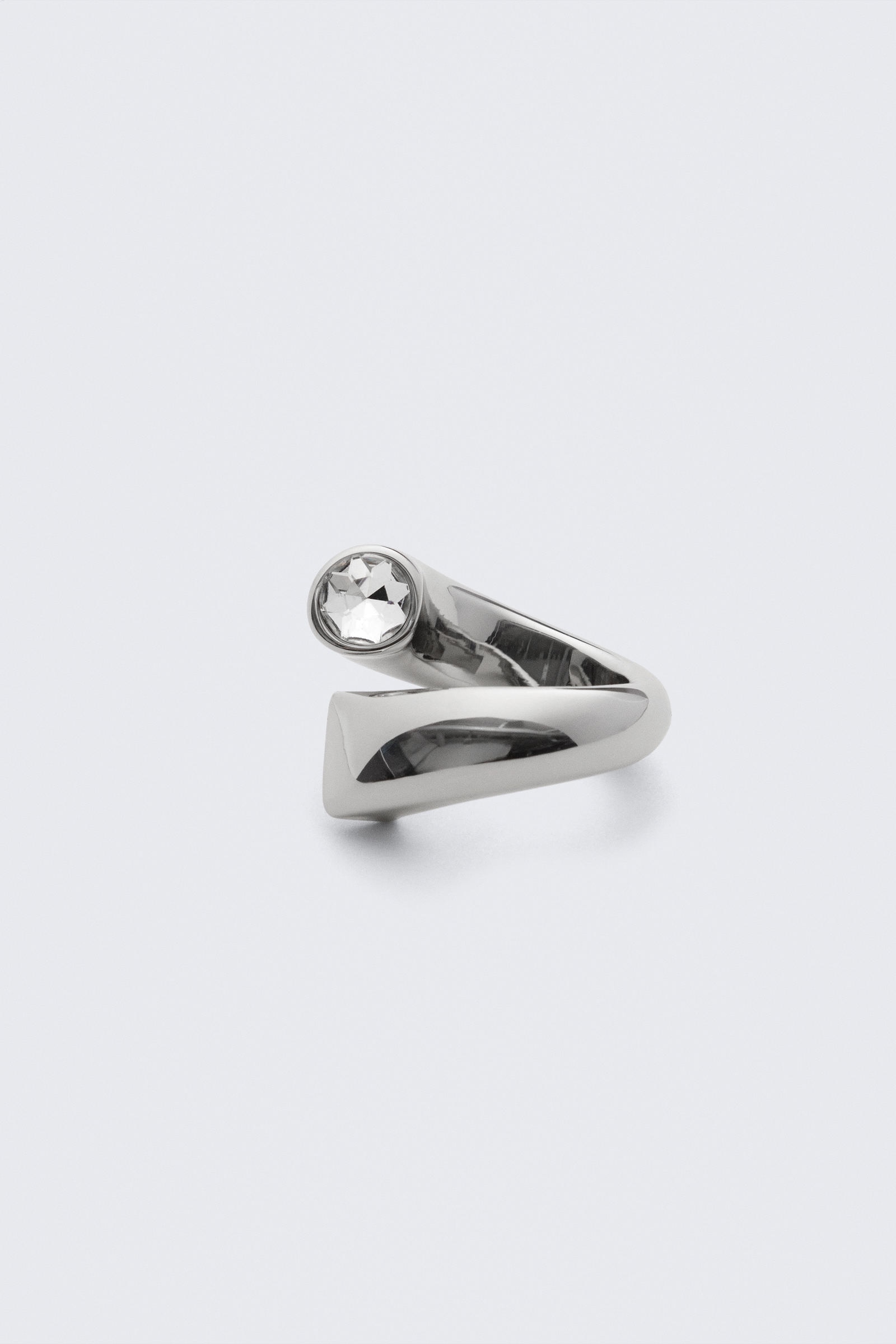 Open-Band Rhinestone Ring von Weekday