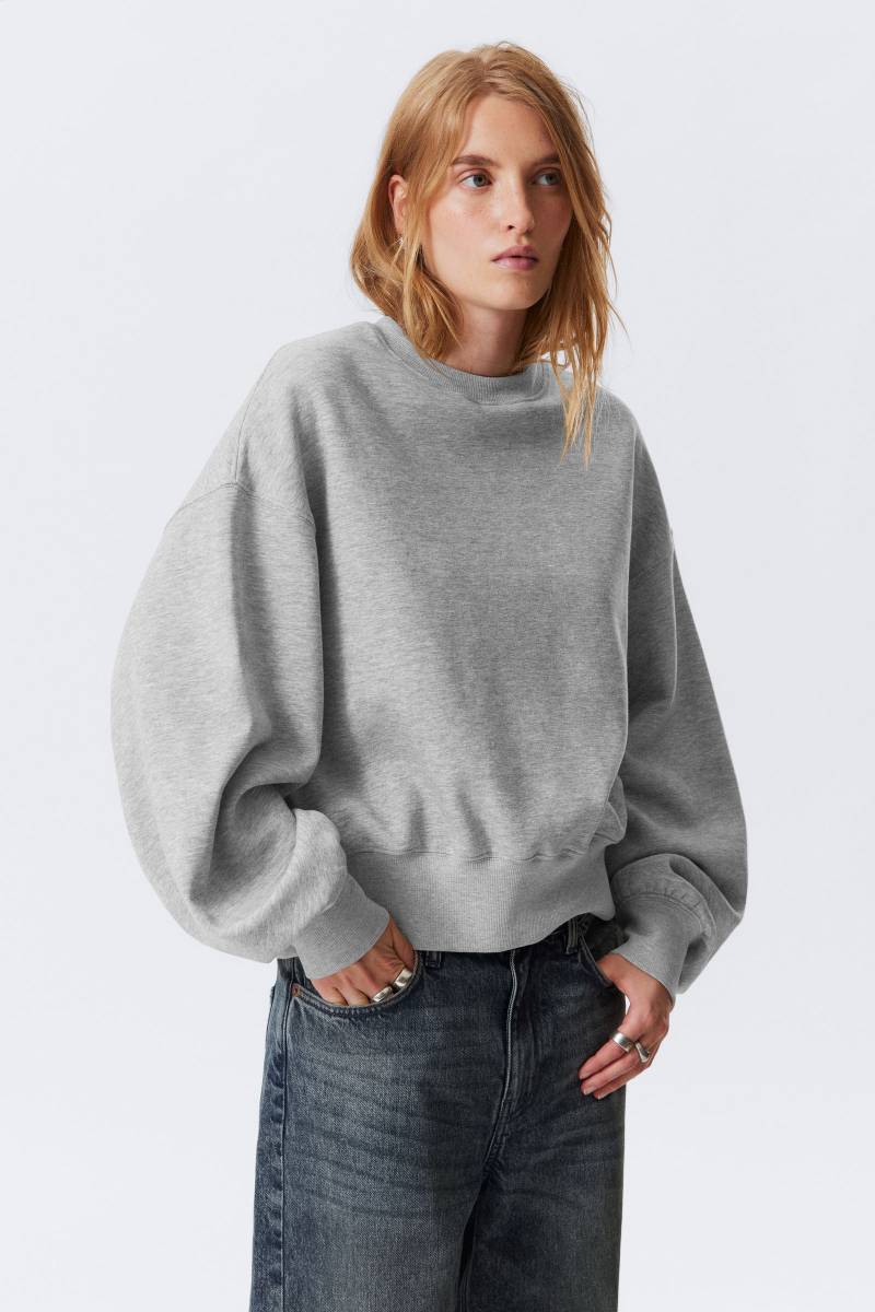 Oversized Crewneck Sweatshirt von Weekday