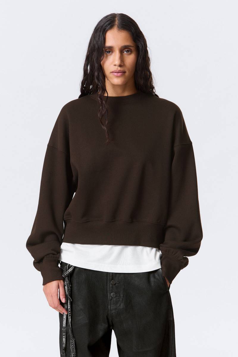 Oversized Crewneck Sweatshirt von Weekday