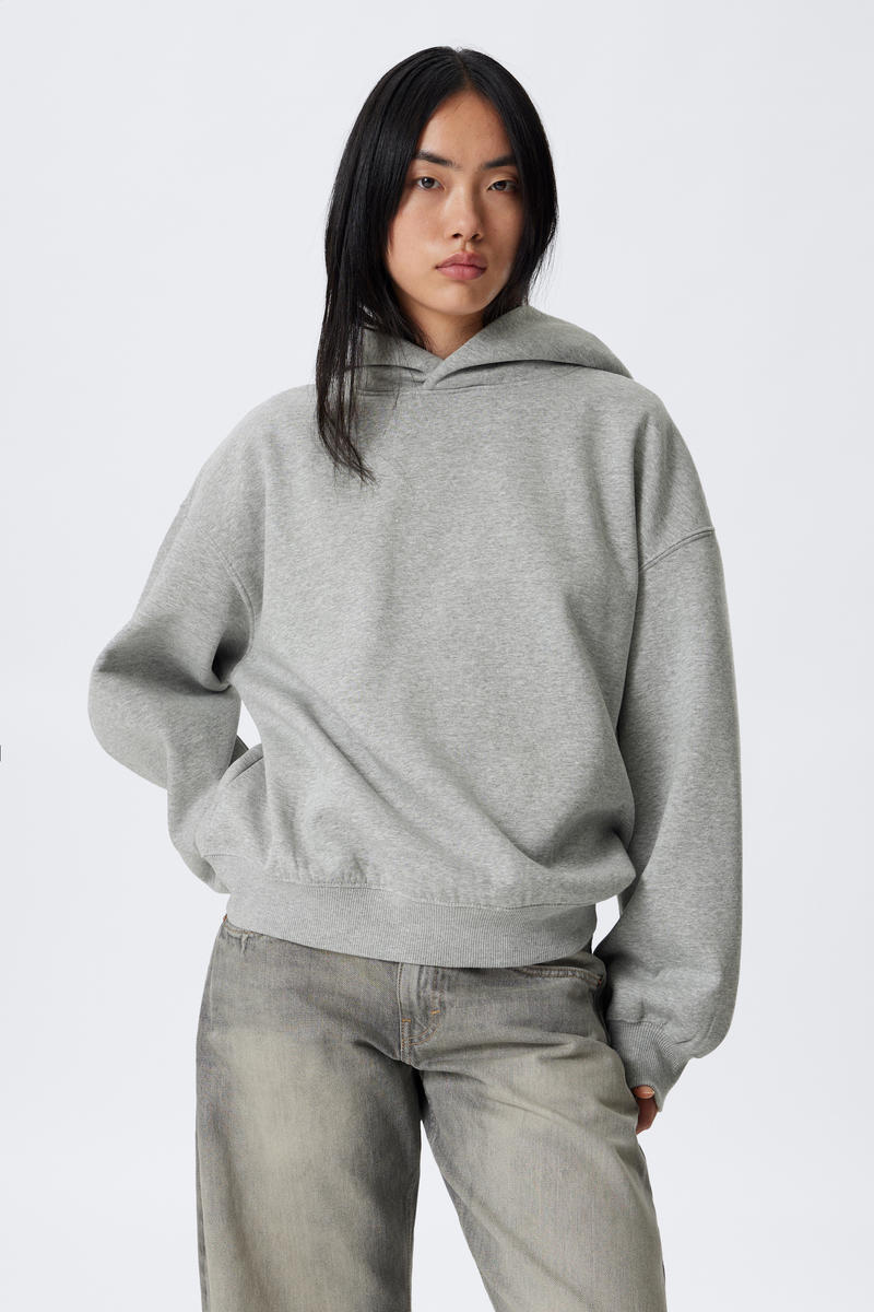 Oversized Heavy Cotton Fleece Hoodie Oversized Heavy Cotton Fleece Hoodie von Weekday
