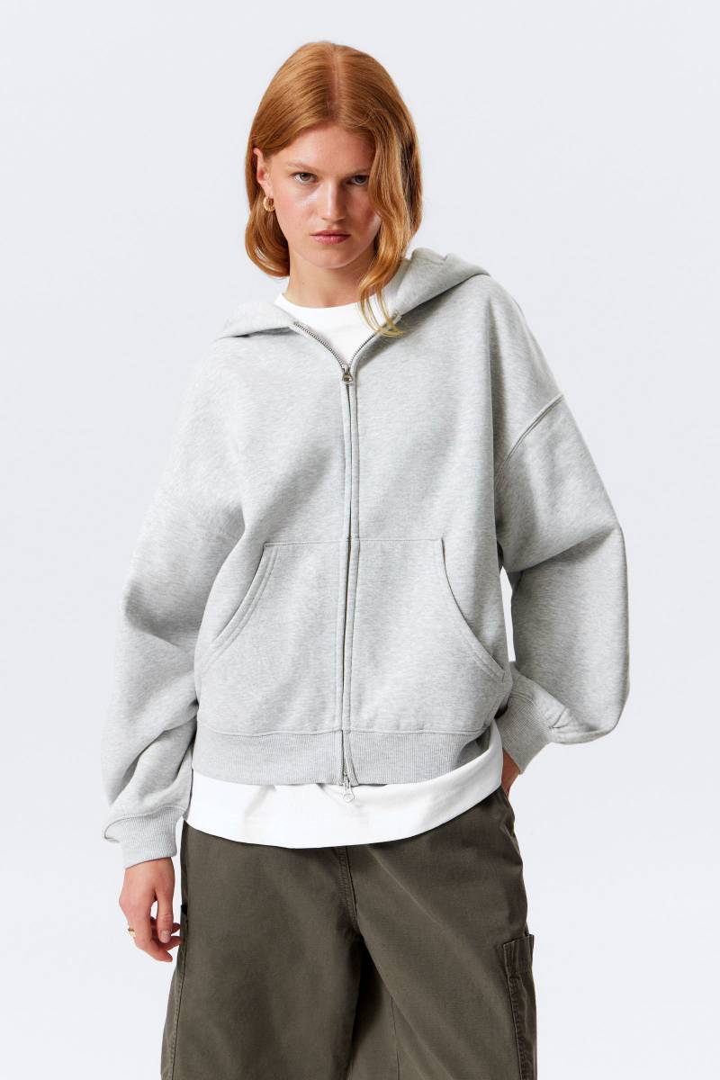 Oversized Heavyweight Zip Hoodie Oversized Heavyweight Zip Hoodie von Weekday