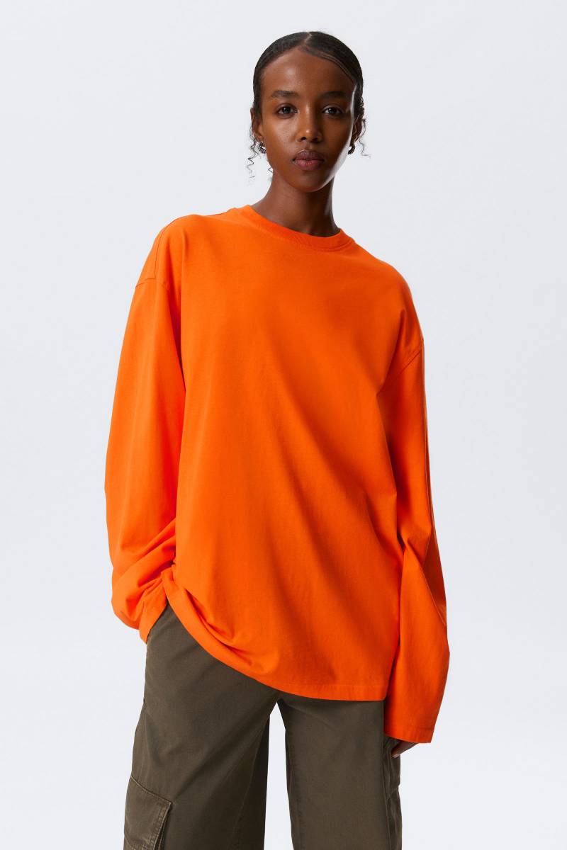Oversized Long Sleeve T-shirt von Weekday