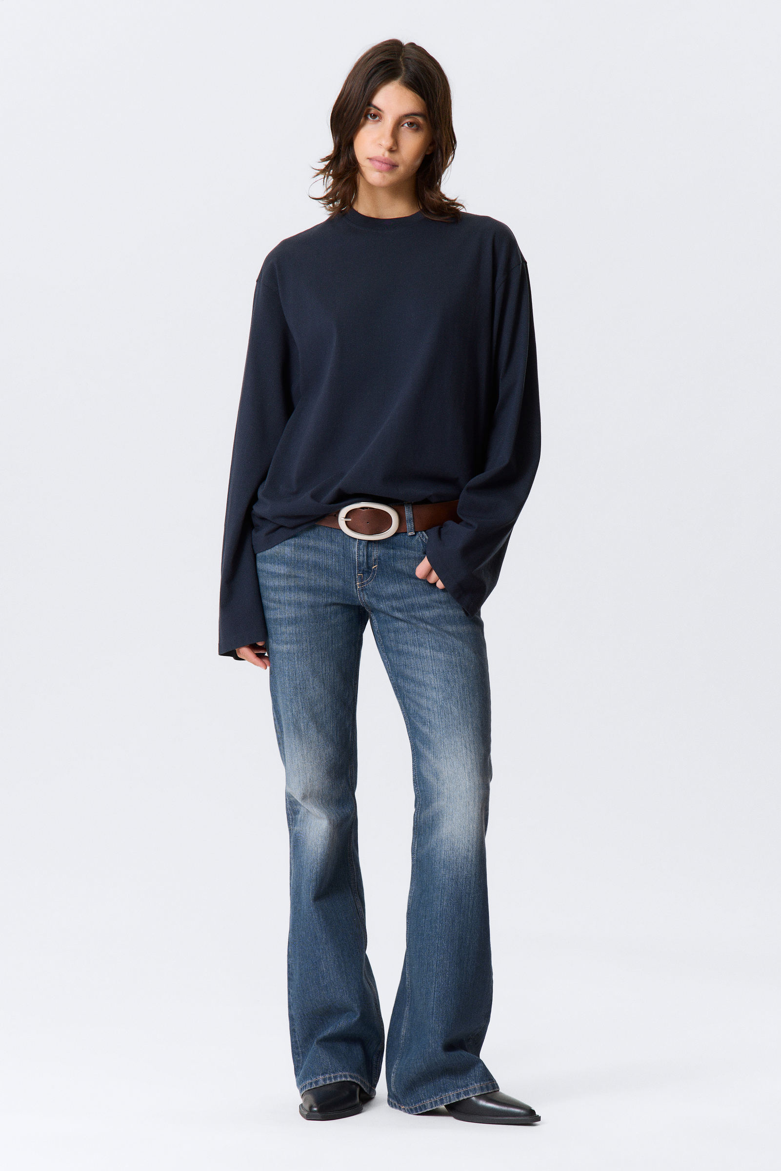 Oversized Long Sleeve T-shirt von Weekday