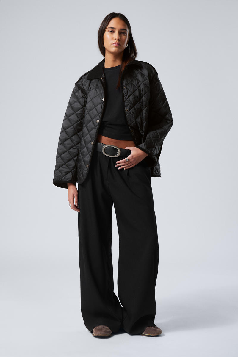 Oversized Quilted Liner Jacket von Weekday