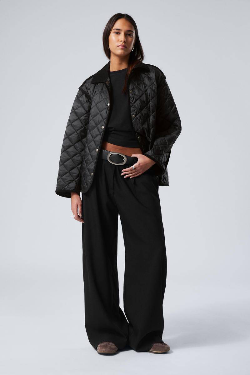 Oversized Quilted Liner Jacket von Weekday