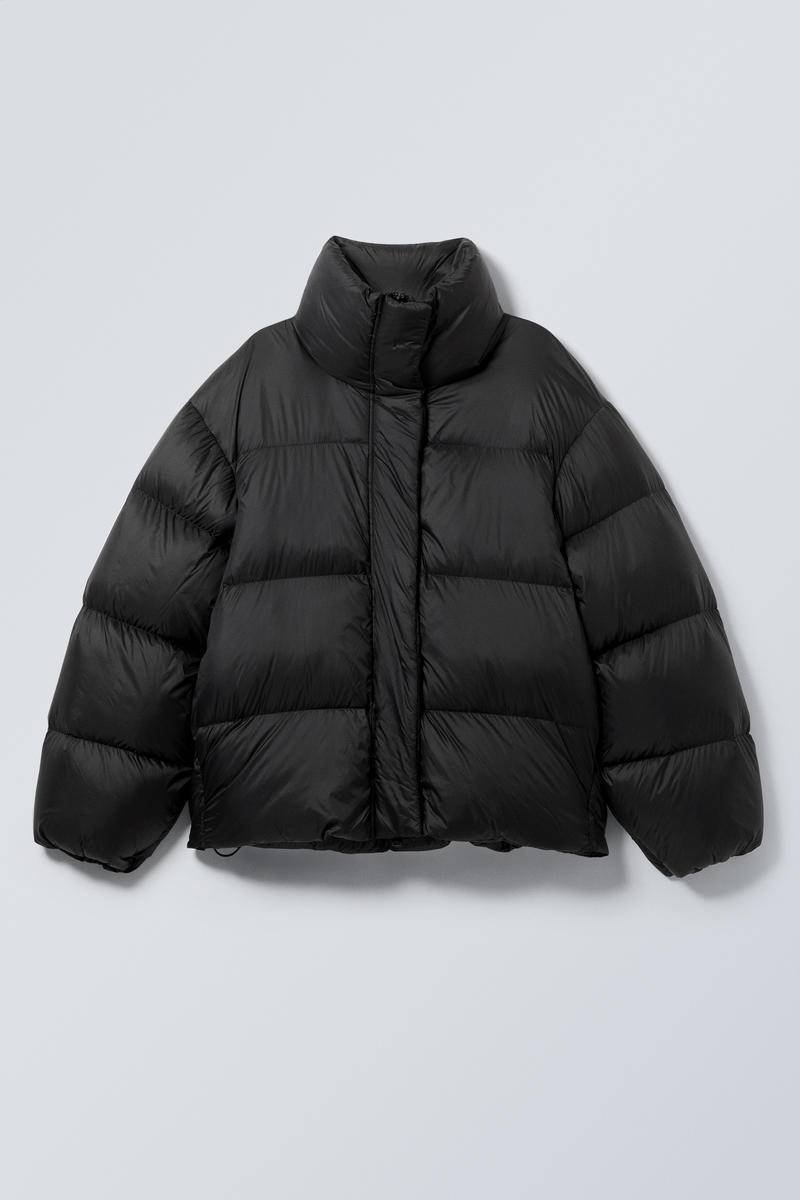 Oversized Recycled Down Puffer Jacket von Weekday