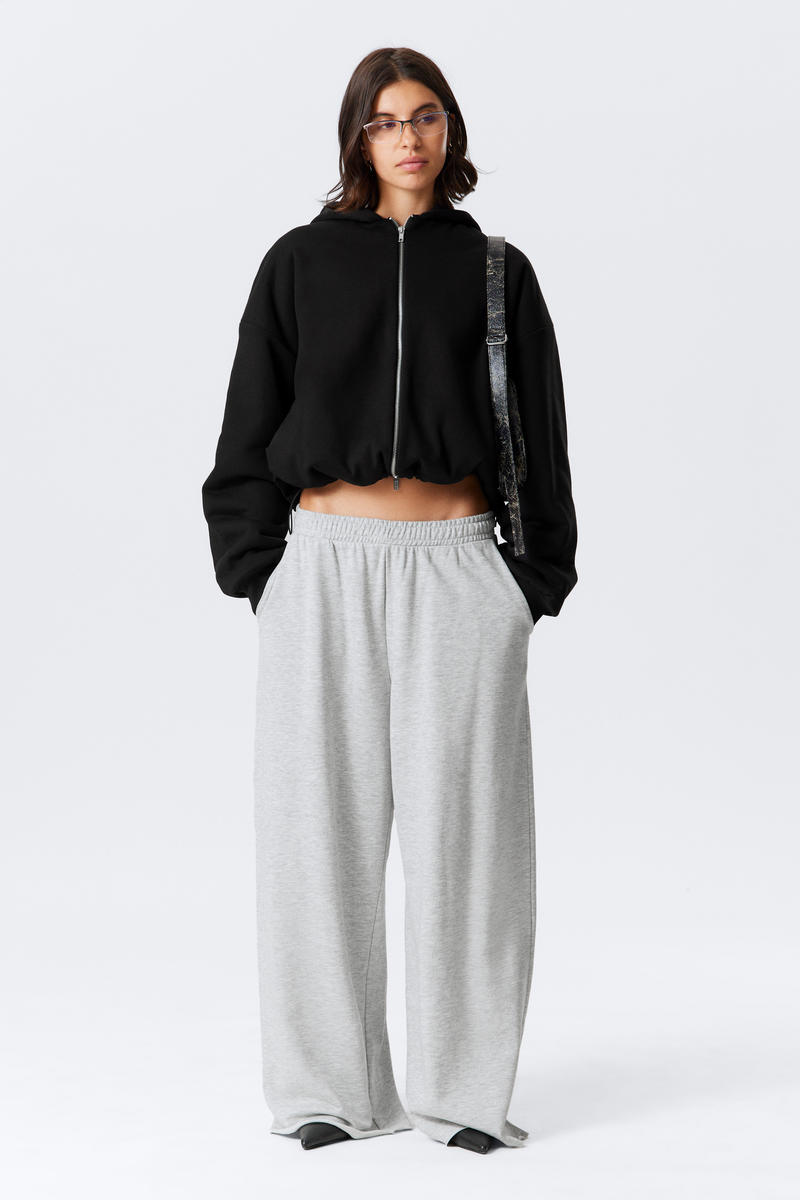 Oversized Wide Leg Terry Sweatpants von Weekday