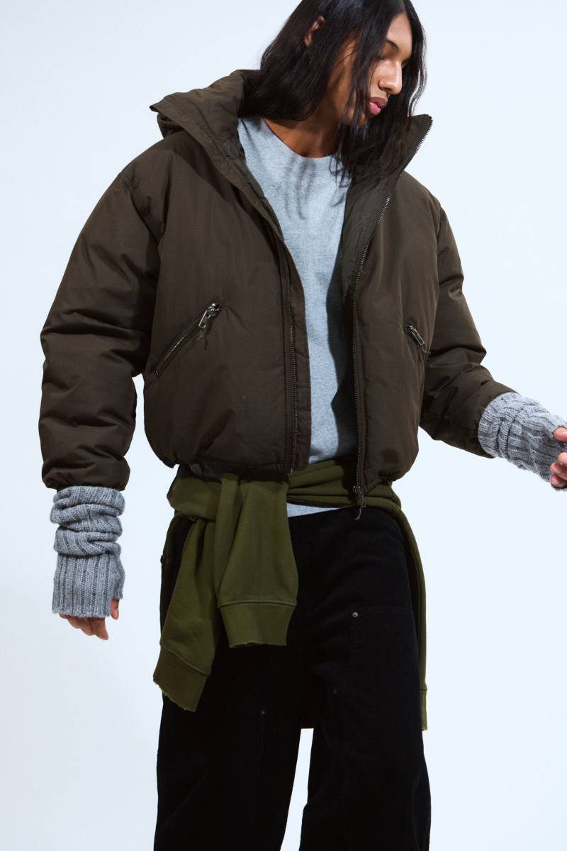 Padded Hooded Puffer Jacket von Weekday