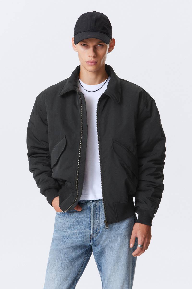 Padded Twill Bomber Jacket von Weekday