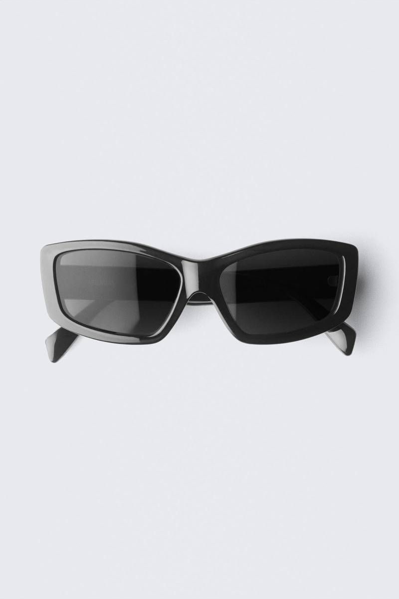 Rectangular Semi-wide Sunglasses von Weekday
