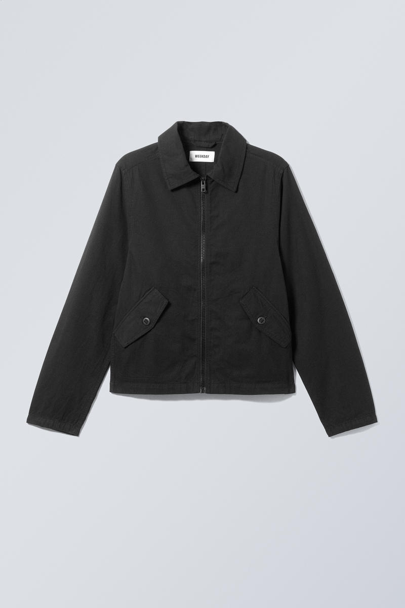Regular Linen Blend Jacket Regular Linen Blend Jacket von Weekday