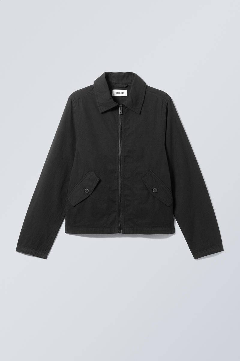 Regular Linen Blend Jacket von Weekday