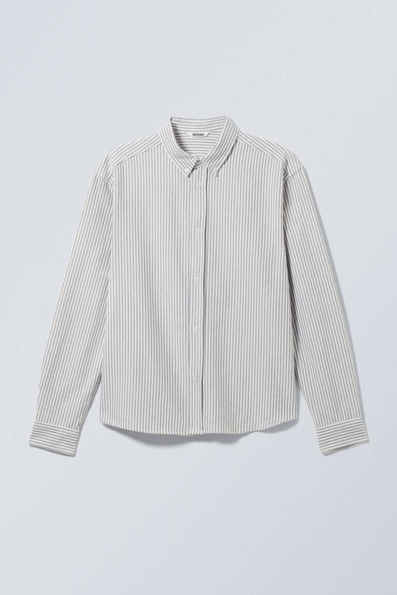 Relaxed Button Down Shirt von Weekday