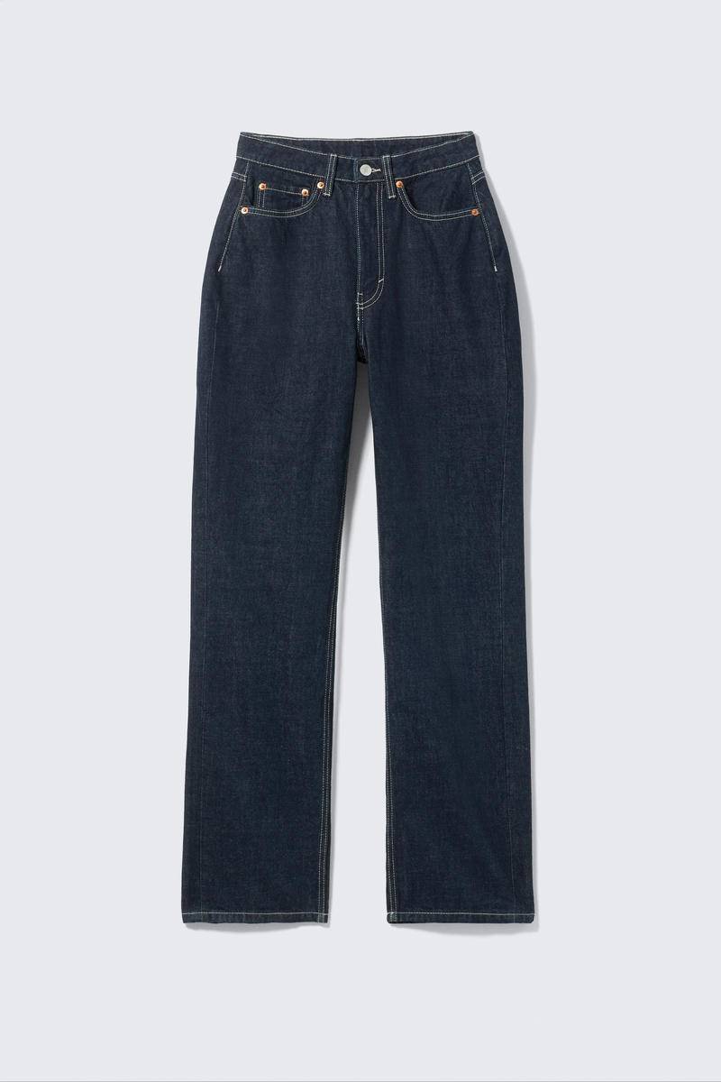 Resolute Curve High Waisted Regular Straight Jeans von Weekday