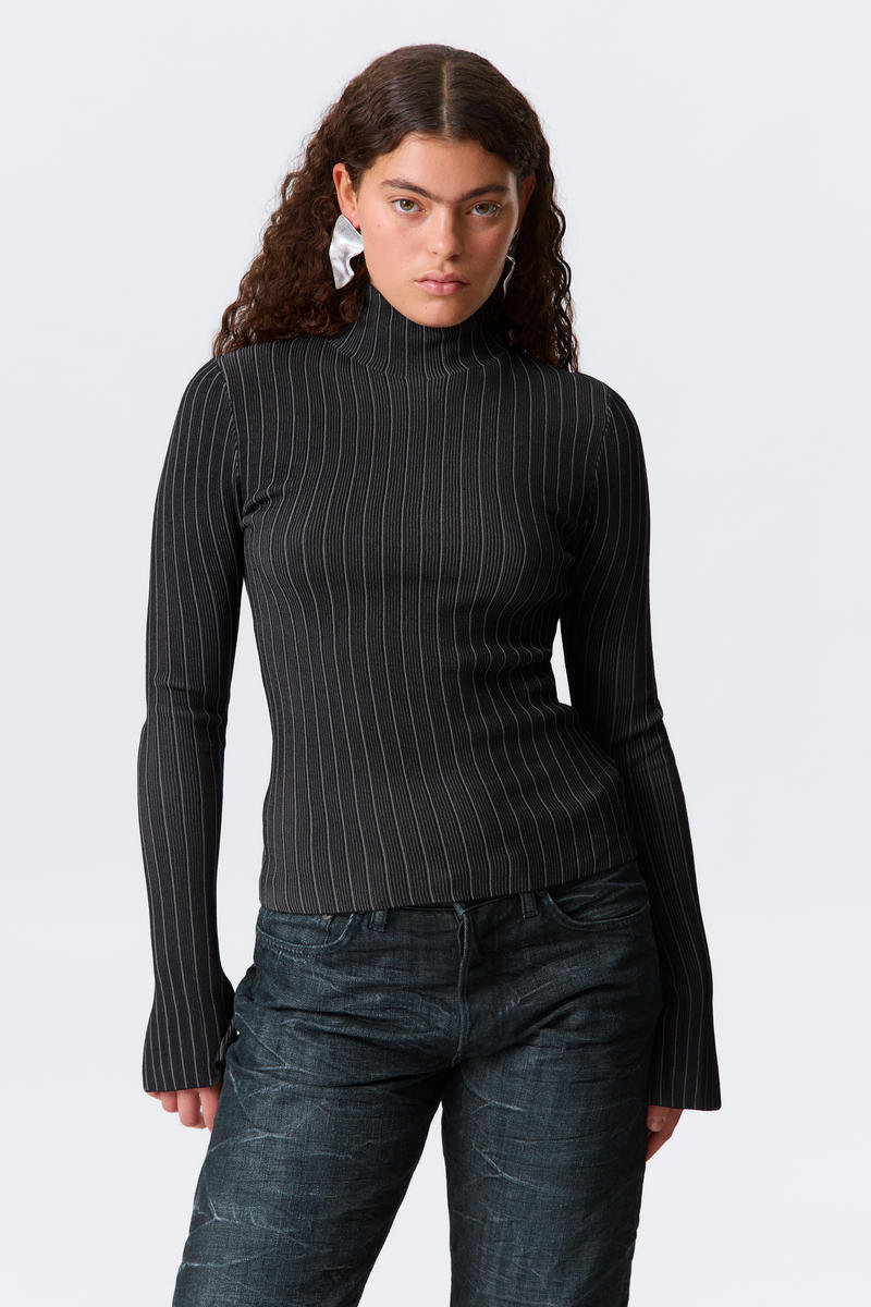 Ribbed Fitted Turtleneck Ribbed Fitted Turtleneck von Weekday