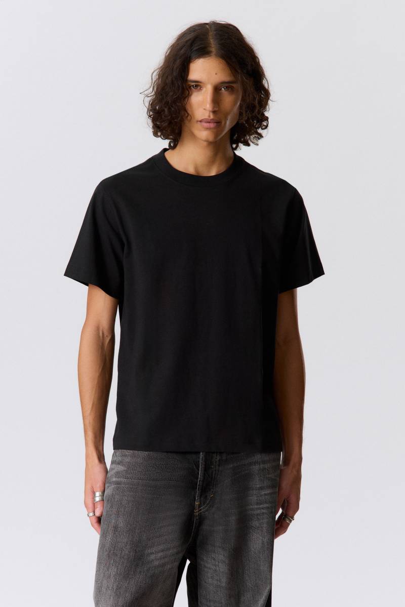 Short Boxy Heavyweight T-shirt von Weekday