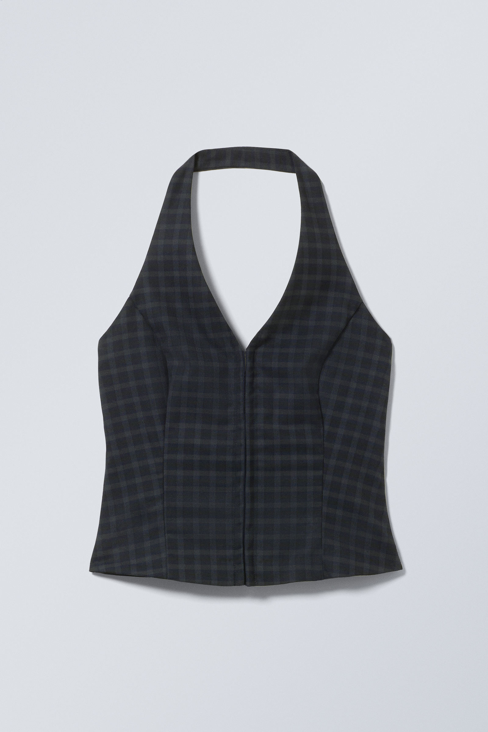 Short Halterneck Top von Weekday