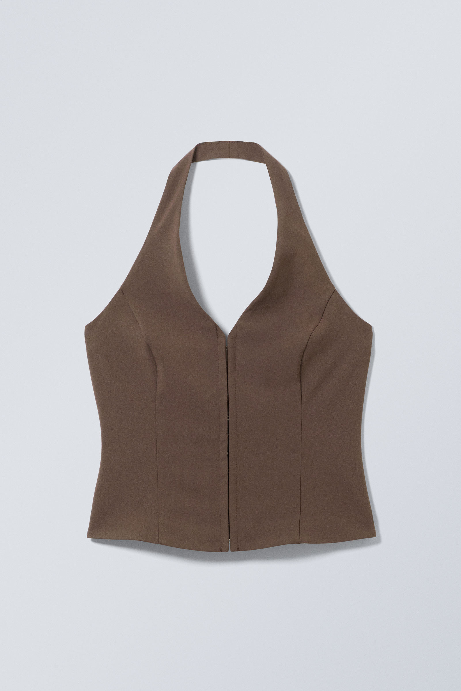 Short Halterneck Top von Weekday