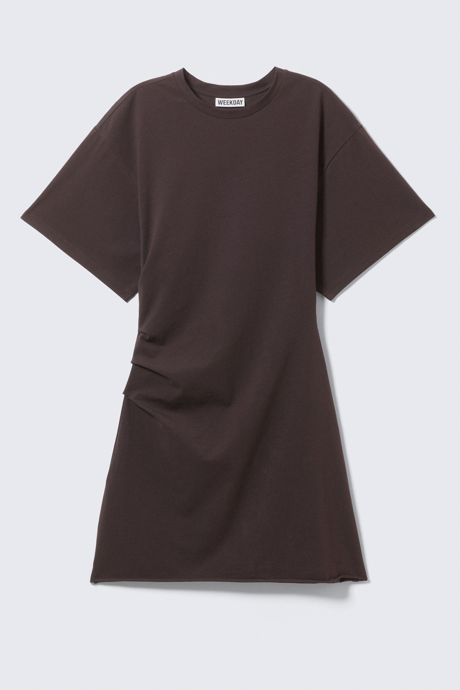 Short-Sleeved Mini T-shirt Dress von Weekday