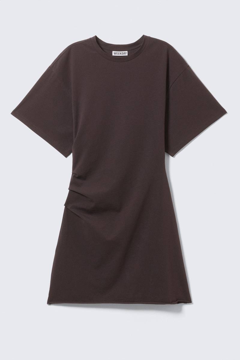 Short-Sleeved Mini T-shirt Dress von Weekday