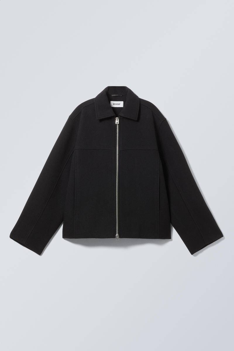 Short Wool Blend Jacket von Weekday