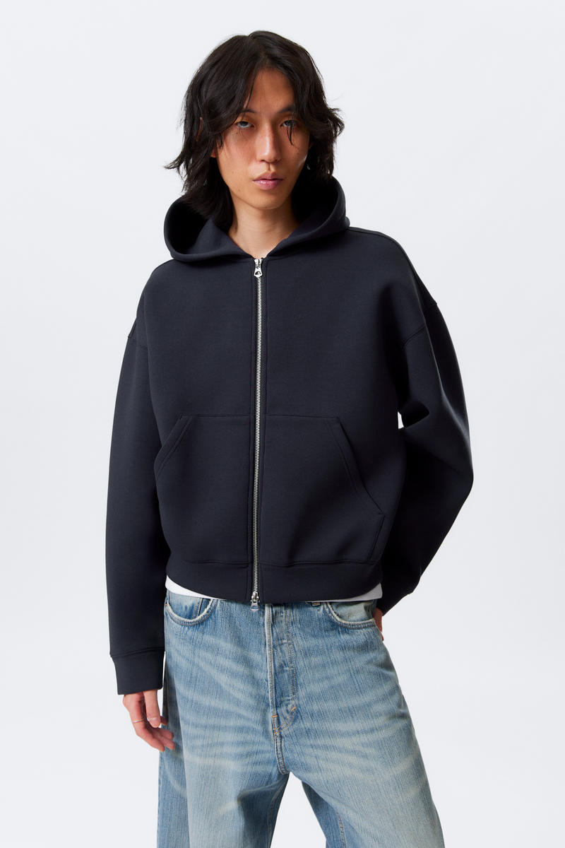 Simon Scuba Zip Hoodie von Weekday