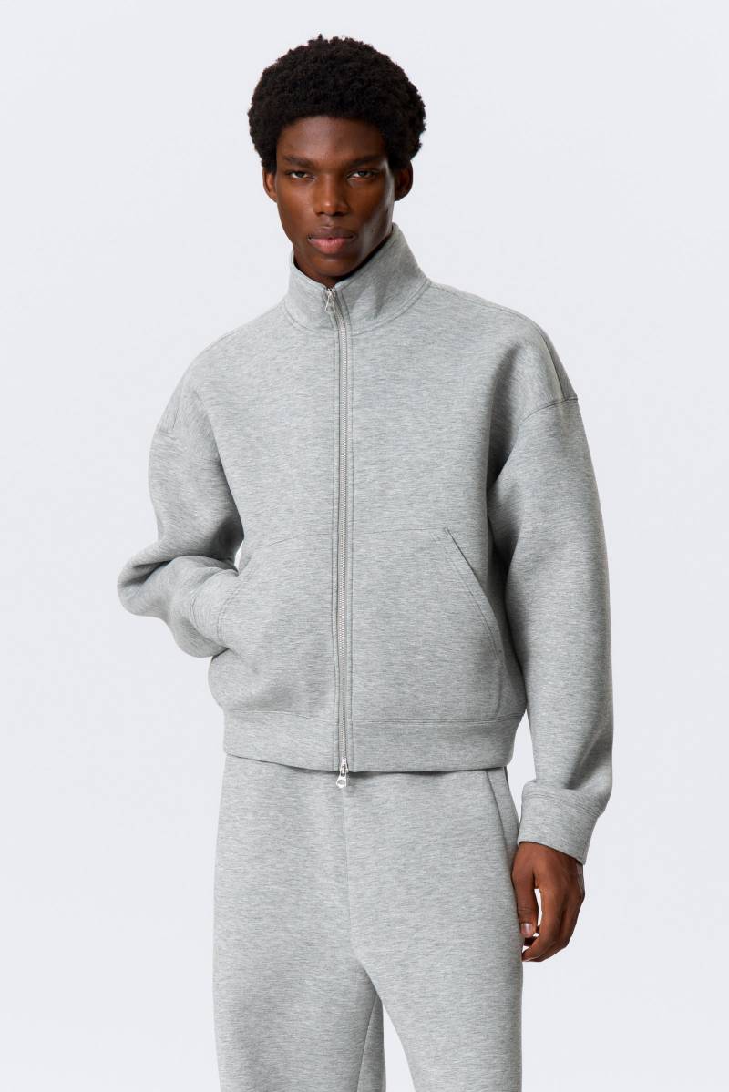 Simon Scuba Zip Sweatshirt von Weekday