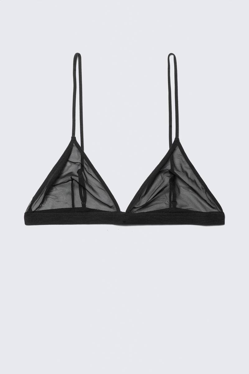 Soft Mesh Triangle Bra von Weekday