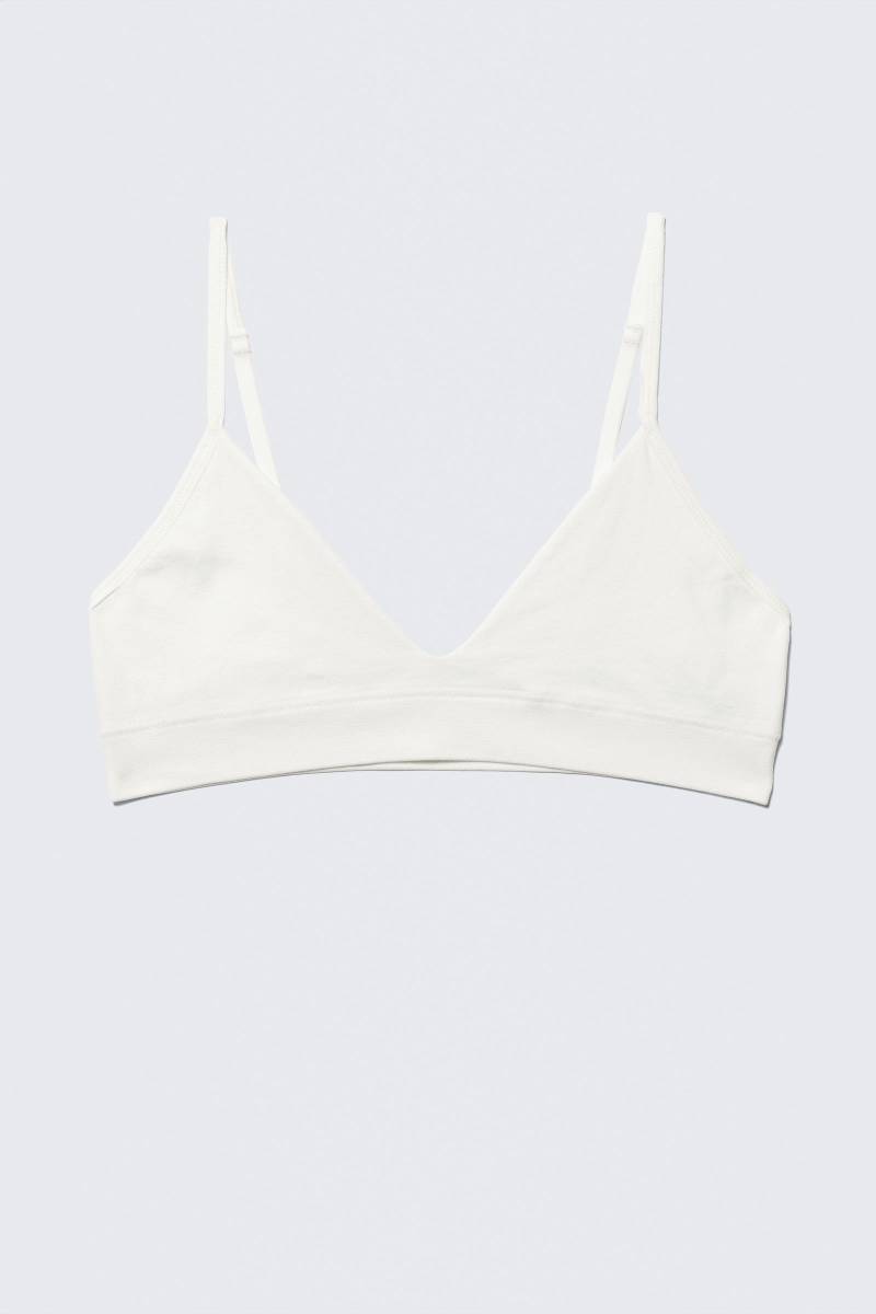 Soft Seamless Triangle Bra von Weekday